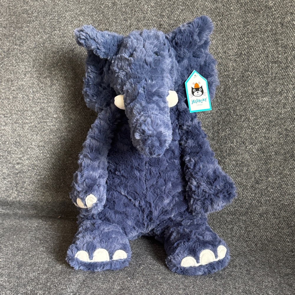 Jellycat Navy Plush Elephant
